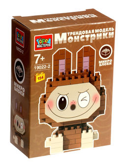 Конструктор 3D «Монстрики», 154 детали