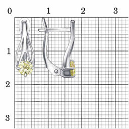 СЕРЬГИ 34815064Пл9 - Красная пресня фото 8