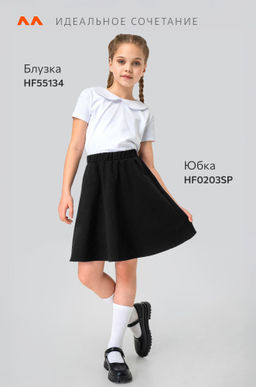 Юбка для девочки из футера Happyfox