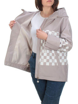 F8605 BEIGE Ветровка женская MARIA - Фабричный китай фото 7