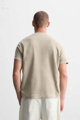 BASIC KNIT T-SHIRT - Zara фото 36