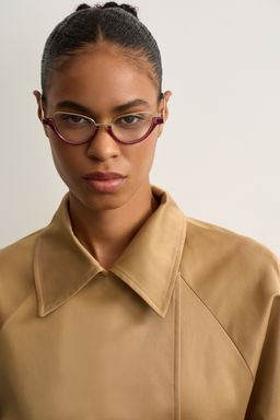 Тренч двубортный с поясом