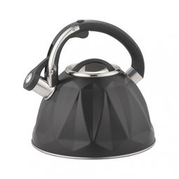 Чайник нерж ZEIDAN 3,0 л, со свист, капсул.индукц. дно,курковый механизм, арт. Z-4543