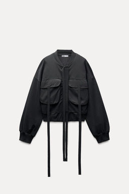 WASHED CARGO JACKET - Zara фото 5