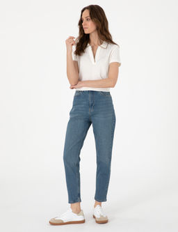 Mavi Mom High Waist Fit Jean Pantolon