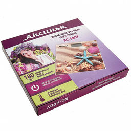 Весы напол. электр. Аксинья Пляж, до 180 кг, арт. КС-6007 - Полимербыт фото 2