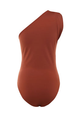 Tarc?n Asimetrik Yakal? Alttan C?tc?tl? Esnek Orme Body TWOSS22BD00014