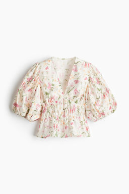Blusa con escote en V - H&m фото 2