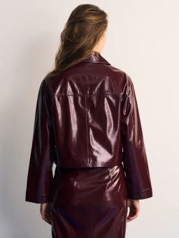 Жакет из искусственной кожи / Zarina