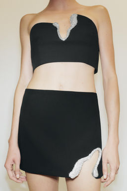 JEWEL PIECE MINI SKIRT - Zara фото 2