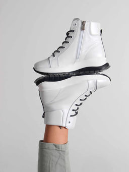 Ботинки 311.AVATARbl. Белый макс/Байка