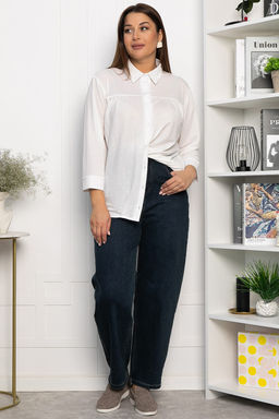 Рубашка Глейдис (белая) Б14240-18М - Lt collection фото 2