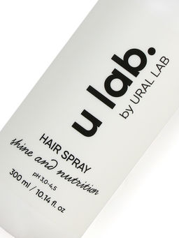 Спрей для волос термозащита «Блеск и Питание», цветочный аромат, 300 мл, ULAB