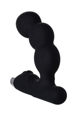 Стимулятор простаты Erotist Fourth, силикон, черный, 12,4 см  фото 5
