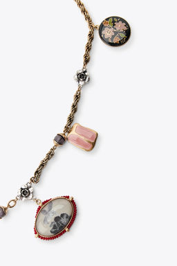 RESIN CHARM LINK BELT - Zara фото 6