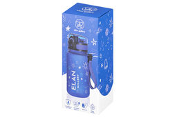 Бутылка для воды 350 мл 6,8*6,8*17 см "Style Matte" космос синий