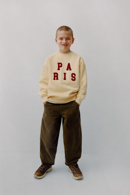 TERRY PATCH SWEATSHIRT - Zara фото 5