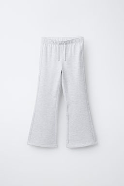 PANTAL?N FLARE FELPA / Gris vigor? - Zara фото 2