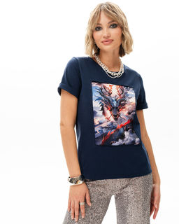 Футболка с шелковой вставкой - Sahar art lab фото 2