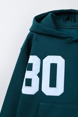 SUDADERA CAPUCHA JOGGING N?MERO / Botella - Zara фото 4