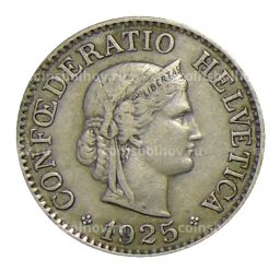 10 раппенов 1925 года Швейцария