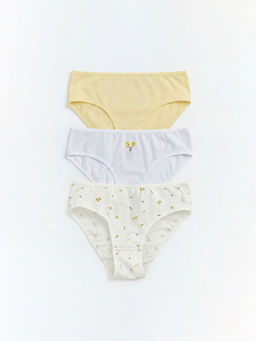 ?i?ek Desenli K?z ?ocuk K?lot 3l?