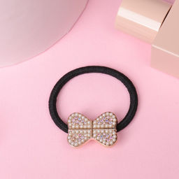 Цена за 6 шт. Резинка для волос «Бранвен», бантик, 5 см