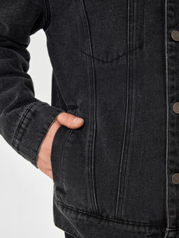 10100130011 Куртка джинсовая муж. Dante_reg темно-серый - Concept club фото 4