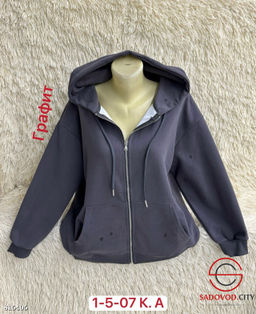 Толстовка женская на молнии - Bruno фото 3