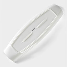 Блюдо фарфоровое Magistro «Бланш», 40×13×4 см, белое