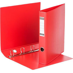 Папка на 4-х кольцах 50мм красная Россия