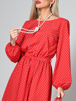 Платье Ставка на женственность, рэд - Dstrend фото 4