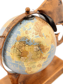 Статуэтка Слон с глобусом № Ст34 - Ганг фото 4