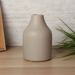 Ваза / 58423E /уп 4/48/ серая - Галеонтрейд фото 2