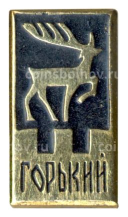 Значок Горький