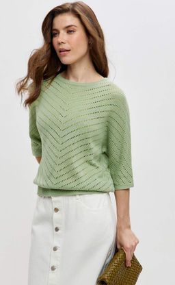 Джемпер F612-1580 olive - Fine joyce фото 6