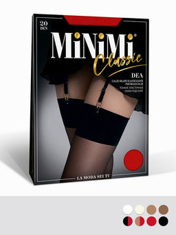 (Minimi) Dea 20 (чулки под пояс) (ЧЗ)