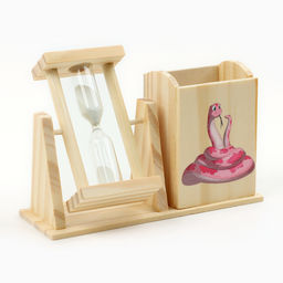 Часы песочные органайзер «Змейка», 13.5×9.5×5 см