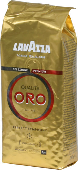 LAVAZZA. ORO (зерновой) 250 гр. мягкая упаковка