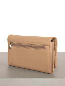 LACCOMA кошелек LA-1098-бежевый натуральная кожа  фото 2