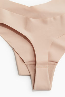 Pack de 3 bragas Thong efecto invisible - H&m фото 5