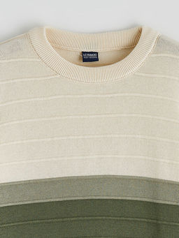 Erkek ?ocuk Bisiklet Yaka Triko Kazak