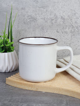 Кружка 350 мл / 20039-10 /уп 12/36/ Точки белый 730012 - Галеонтрейд фото 2