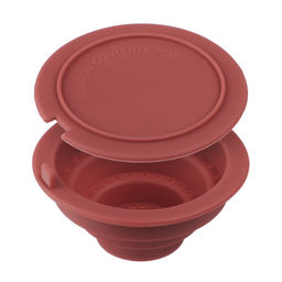 Ситечко для кружки с крышкой 9,4х5см / 856-170 /уп 12/ силикон/ ПРОМО АКЦИЯ*