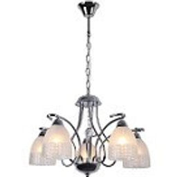 Люстра 5*40Вт хром 7-9233