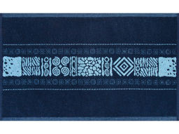 Полотенце махровое 6с104.411ж1 Фреска (темно-синий4) 67х40см