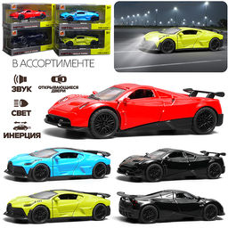 Машина "Яркий драйв" 1:36 в коробке