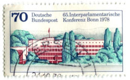 Марка Межпарламентская конференция в Боне 1978 год Германия