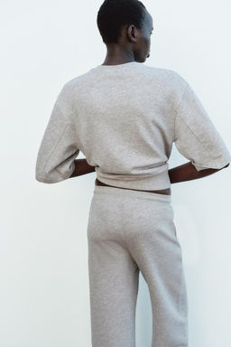 FADED-EFFECT OVERSIZE SWEATSHIRT - Zara фото 5