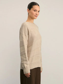 Джемпер с абстрактным рисунком / Zarina  фото 4